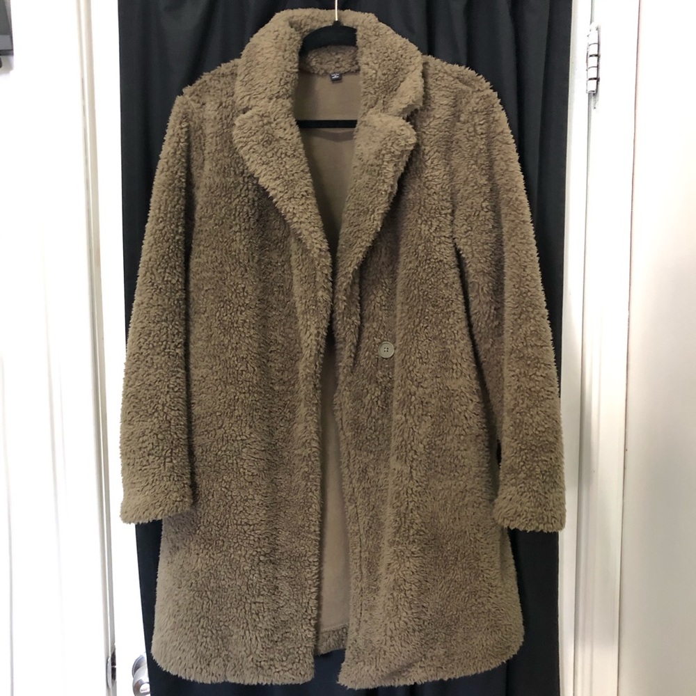 UNIQLO Pile Lined Fleece Coat
